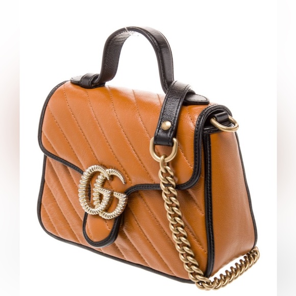 Gucci Colorblock Marmont Mini Bag - Picture 3 of 5